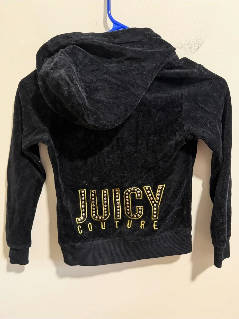 Girls Velour Juicy Couture Zip Up Size 6